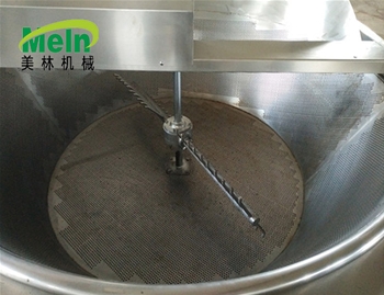 帶攪拌油炸鍋
